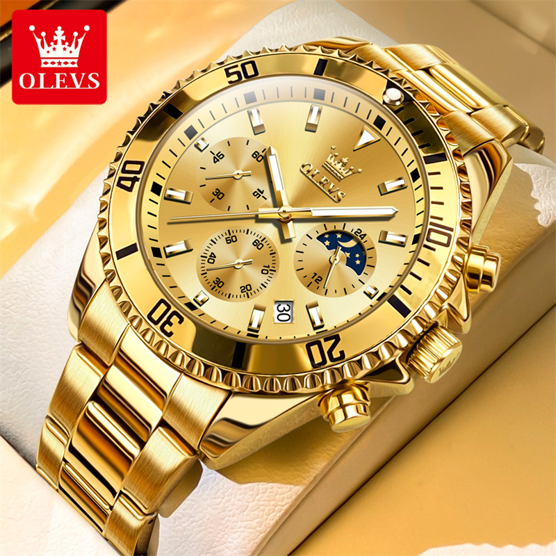 Smartwatch Watches For Men Brands - OLEVS مشاهدة الرجال العلامة التجارية الفاخرة