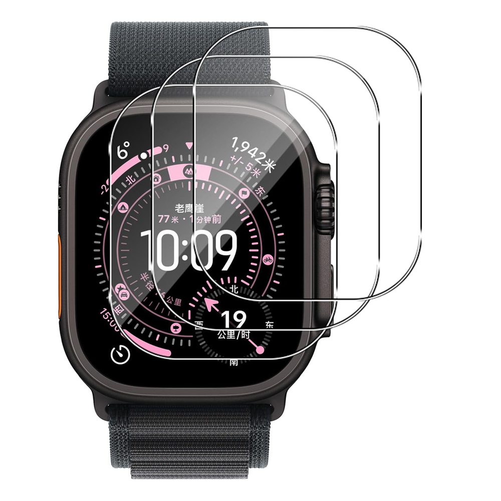 Apple Watch Band - واقي شاشة من الزجاج المقسى لساعة