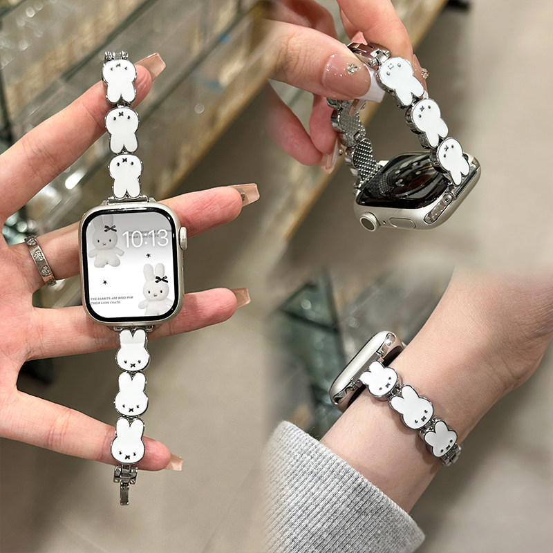 Apple Watch Band - حزام ساعة من الجلد على شكل