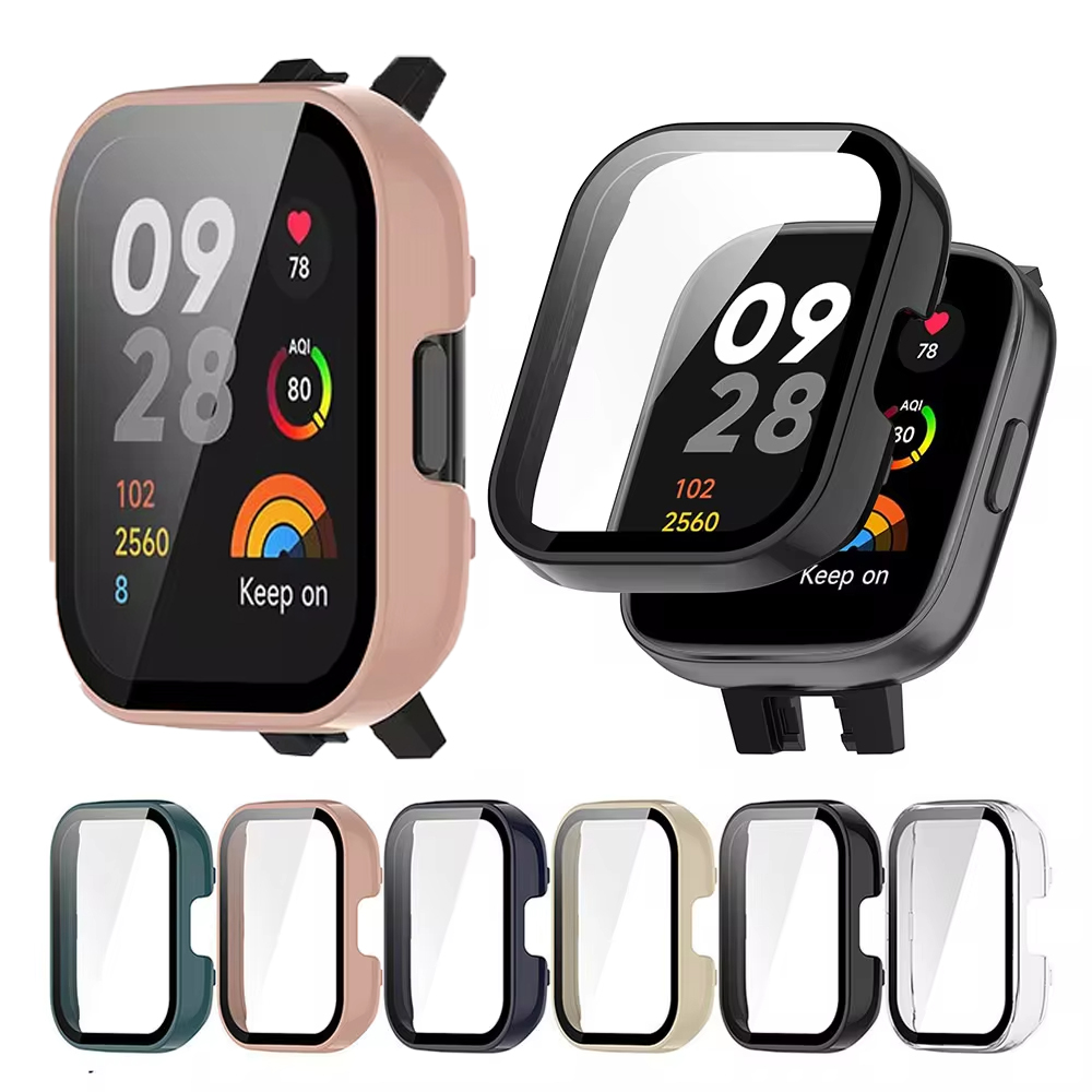 Smartwatch Redmi Watches - حافظة من الزجاج المقسى + غطاء