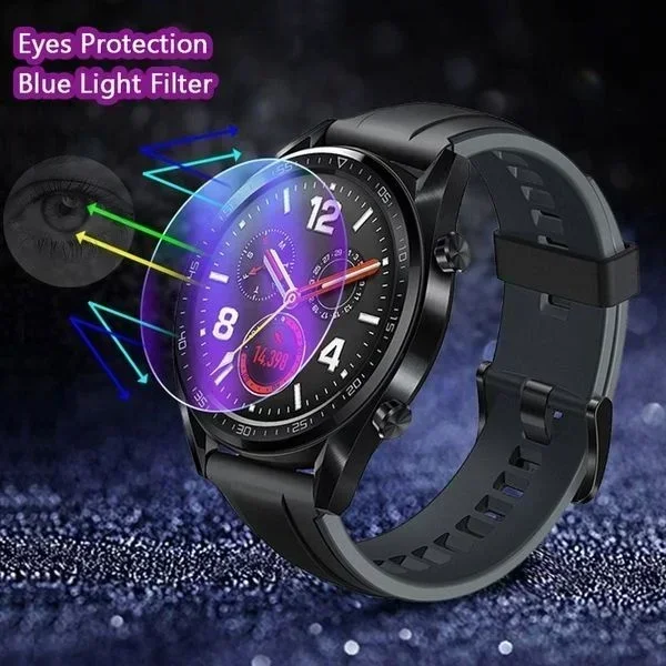 قطعتان من واقي الشاشة الزجاجي  - مراجعة Watch S Realme وسعره