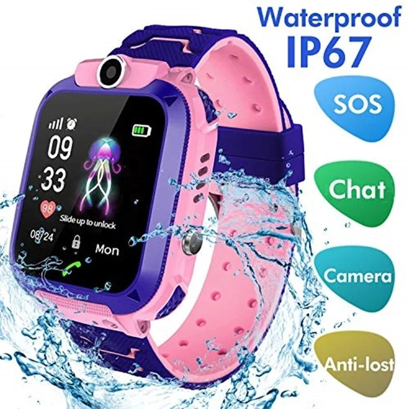 2G Kids ساعة ذكية SOS Call LBS - مراجعة Smartwatch Watches Kids وسعره