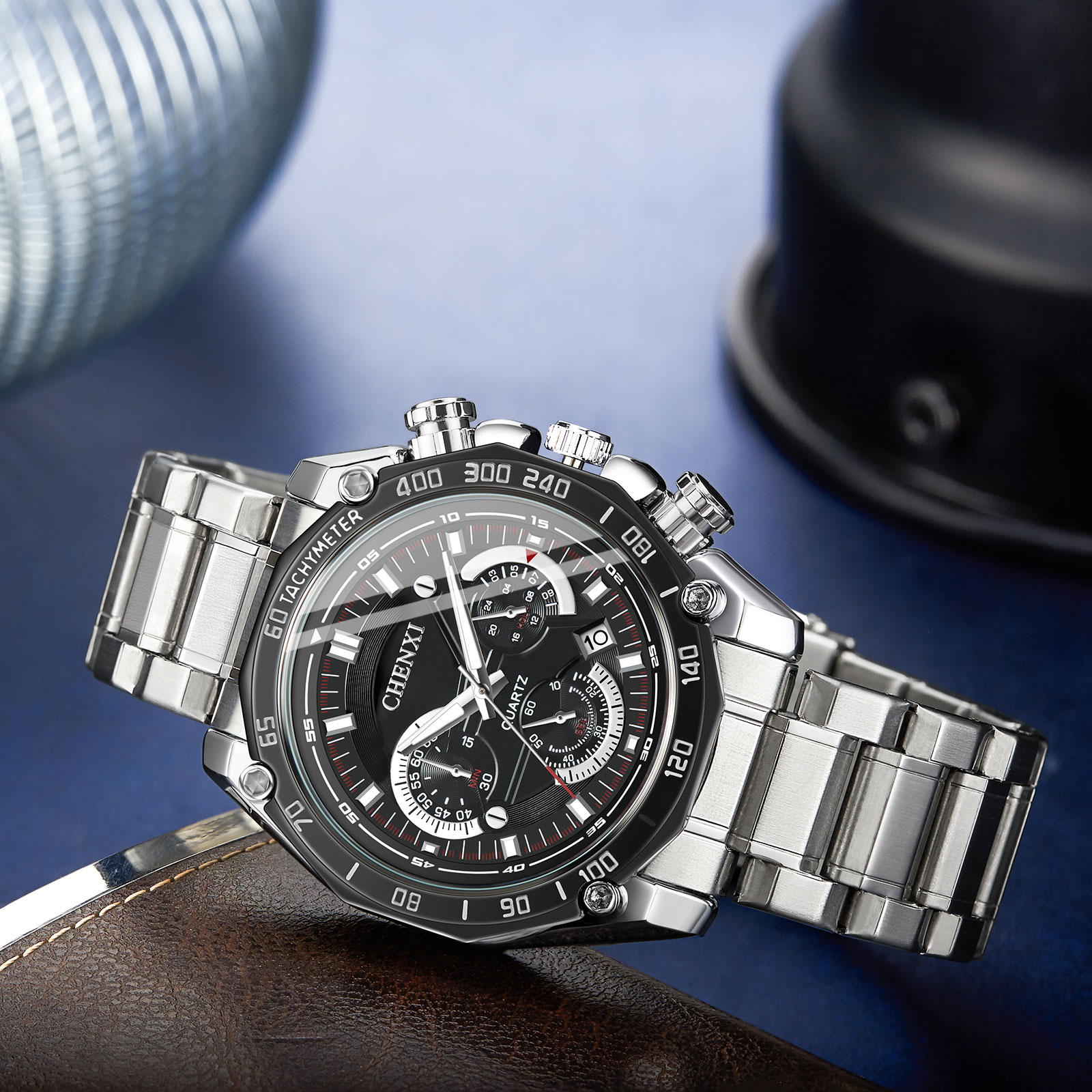 ساعات رجالية من CHENXI، ستانلس - مراجعة Smartwatch Watches For Men Brands وسعره