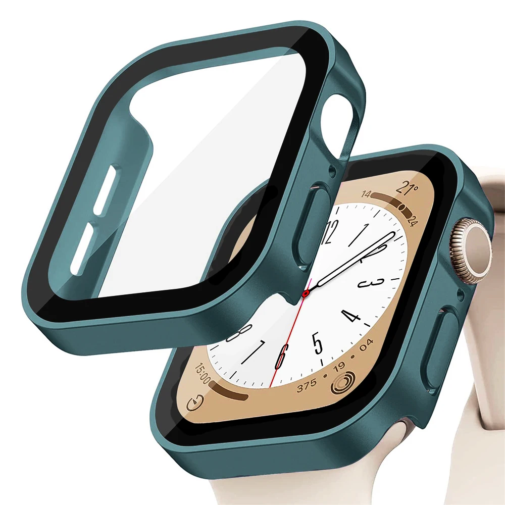 زجاج + غطاء لساعة أبل سلسلة 8  - مراجعة Smartwatch Watches Price وسعره
