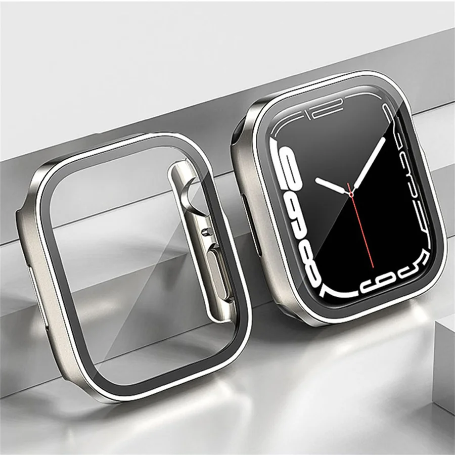 زجاج + غطاء لساعة أبل سلسلة 8  - مراجعة Smartwatch Watches Price وسعره