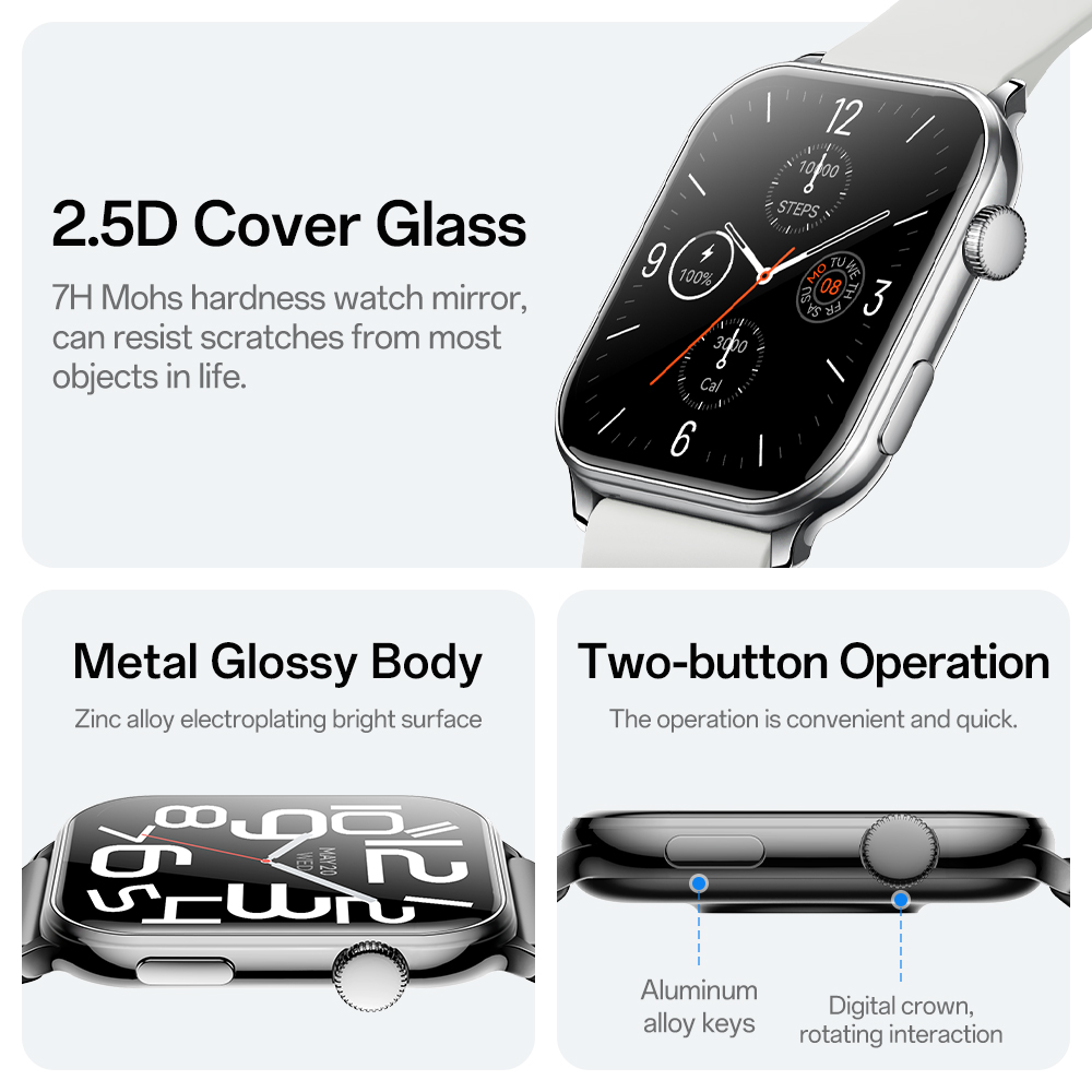 ساعة ألون GTS3 الذكية بشاشة AM - مراجعة Smartwatch Watch Whatsapp وسعره