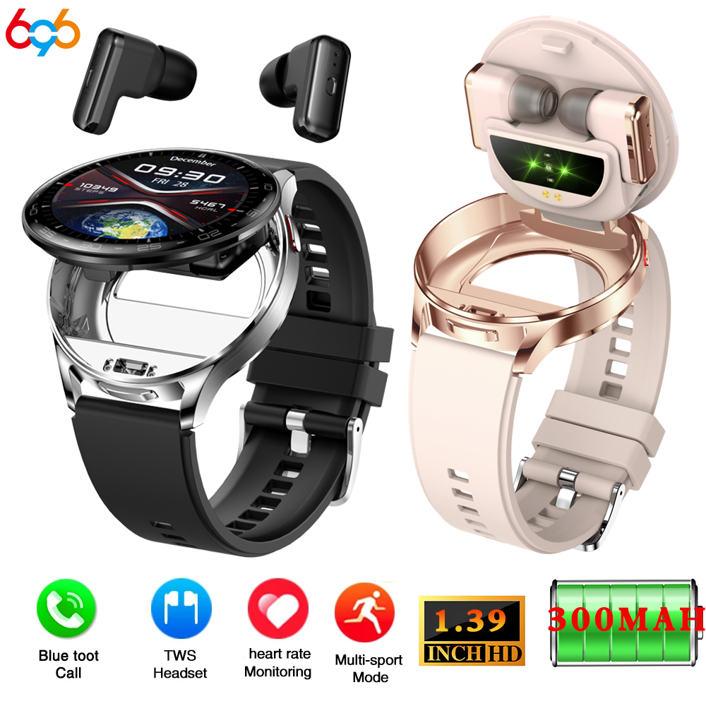 سماعة رأس TWS ساعة ذكية للرجال - مراجعة Smartwatch Noise Watches وسعره