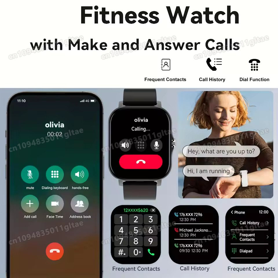 أحدث تصميم عصري مُحسّن لساعة ذ - مراجعة Smartwatch Latest Watches For Women وسعره