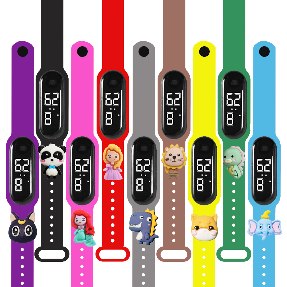 ساعة ذكية متعددة الألوان للأطف - مراجعة Smartwatch Watches Kids وسعره