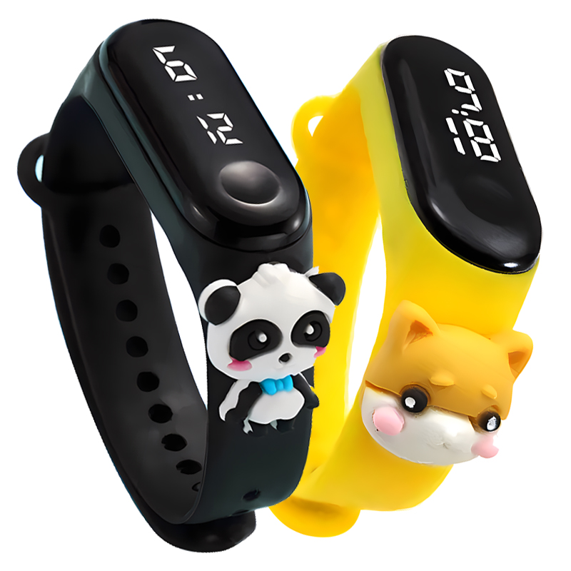 ساعة ذكية متعددة الألوان للأطف - مراجعة Smartwatch Watches Kids وسعره