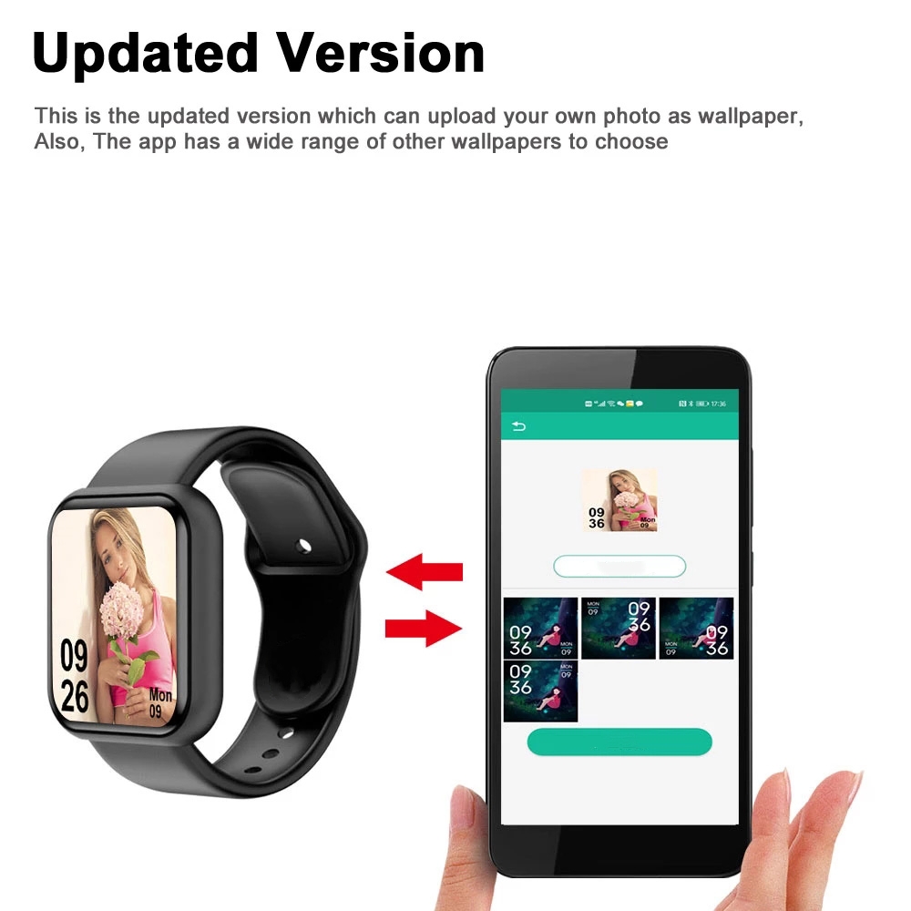 ساعة ذكية للرجال والنساء، وضع  - مراجعة Smartwatch Digital Watches For Men وسعره