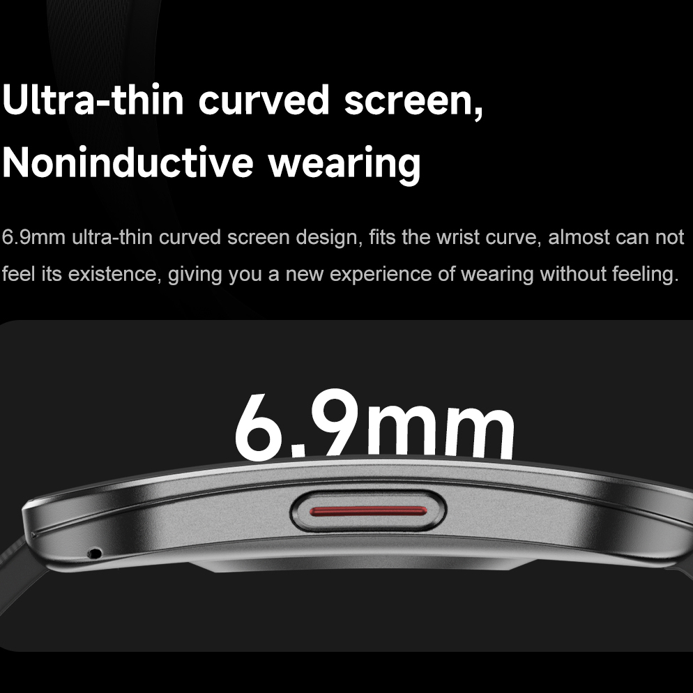 Amoled رقيقة جدا منحني مقاوم ل - مراجعة Smartwatch Sports Watches For Women وسعره