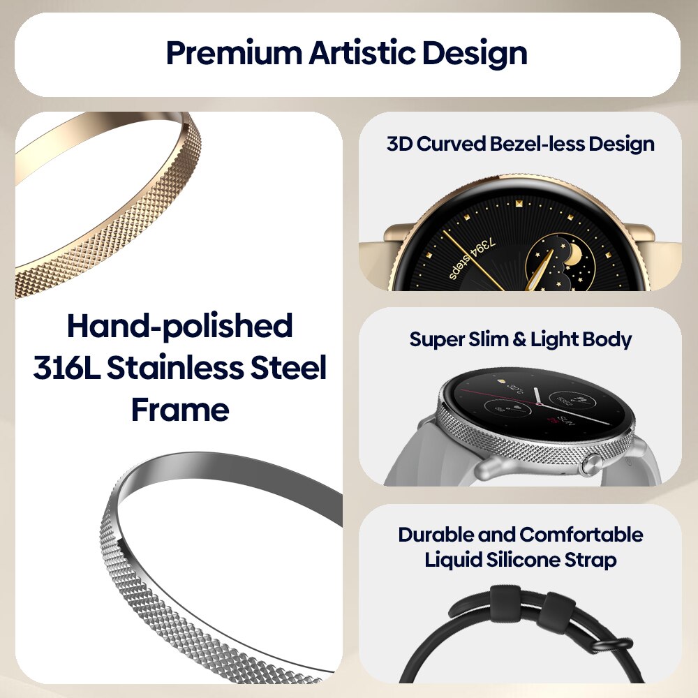 ساعة ذكية Zeblaze GTR 3 Pro تت - مراجعة Hybrid Smartwatch وسعره