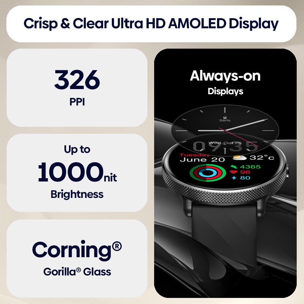 ساعة ذكية Zeblaze GTR 3 Pro تت - مراجعة Hybrid Smartwatch وسعره