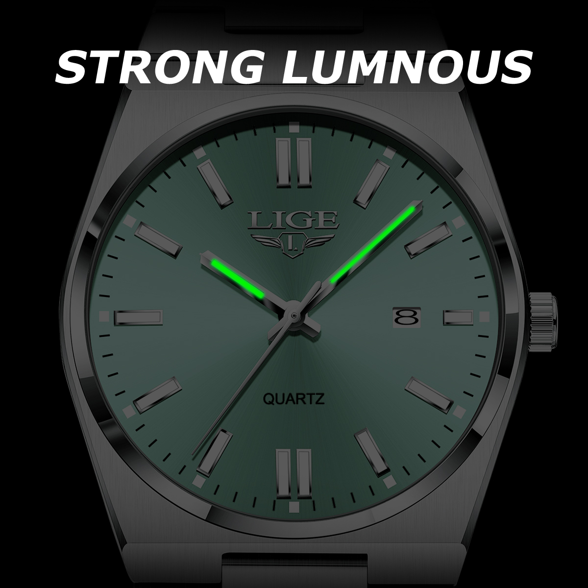 ساعة يد رجالية فاخرة من ماركة  - مراجعة Smartwatch Digital Watches For Men وسعره