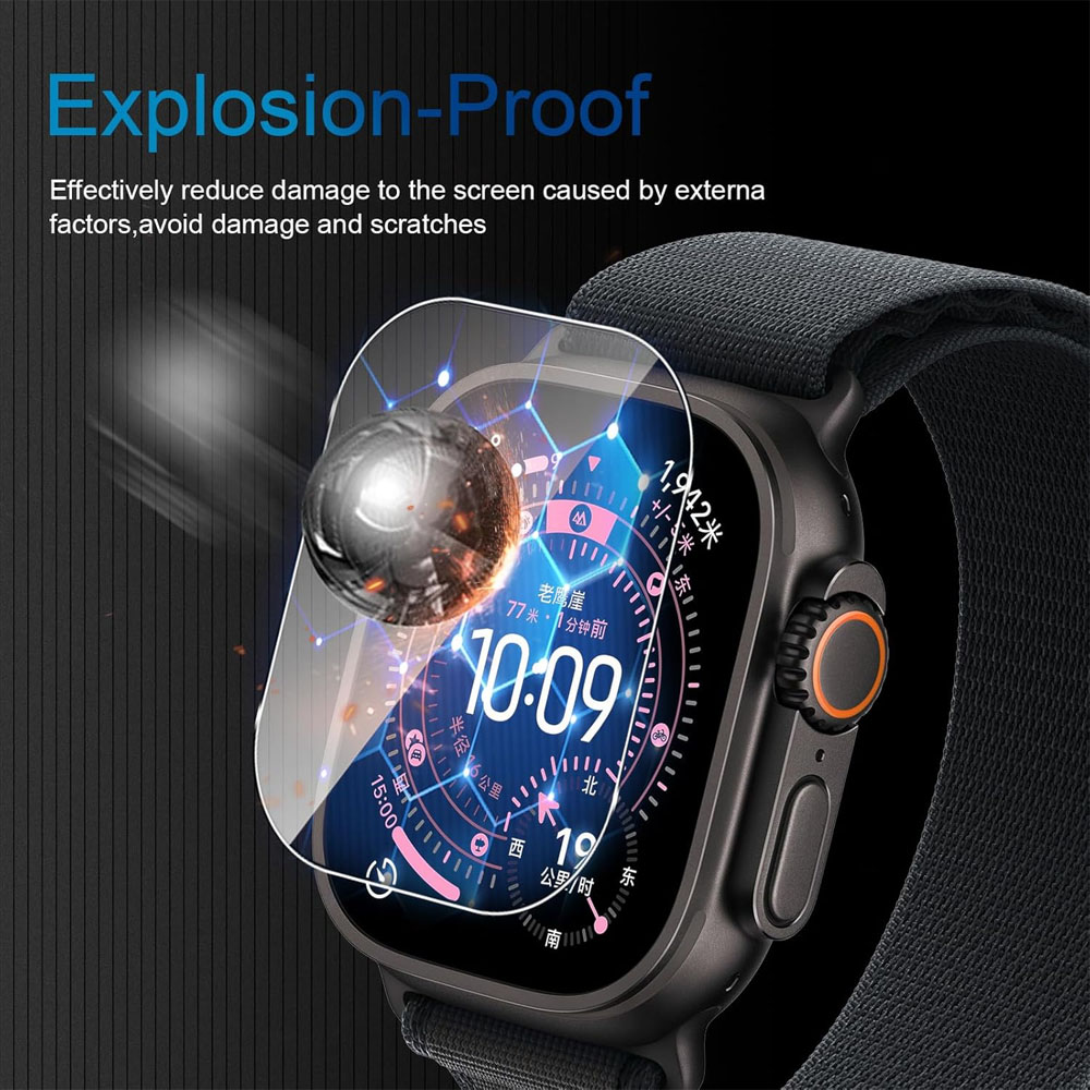 واقي شاشة من الزجاج المقسى لسا - مراجعة Apple Watch Band وسعره