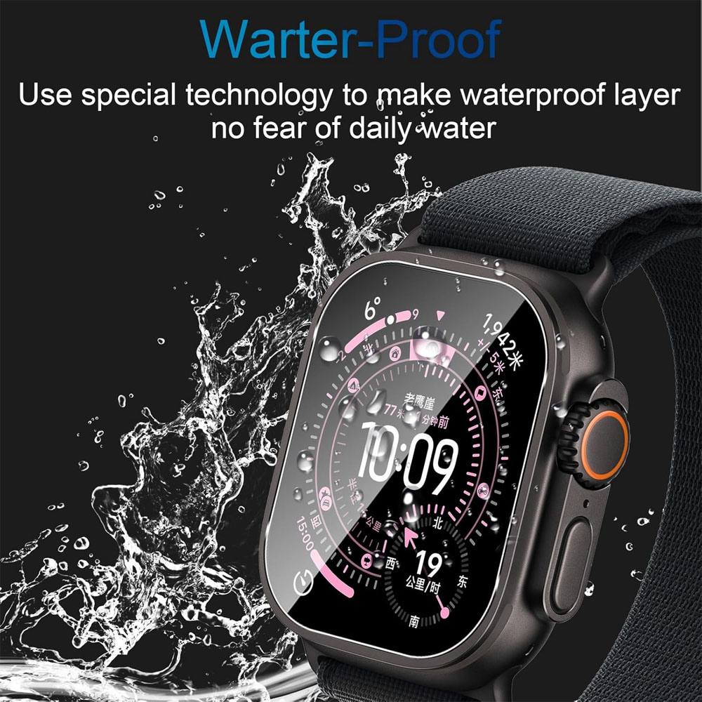 واقي شاشة من الزجاج المقسى لسا - مراجعة Apple Watch Band وسعره