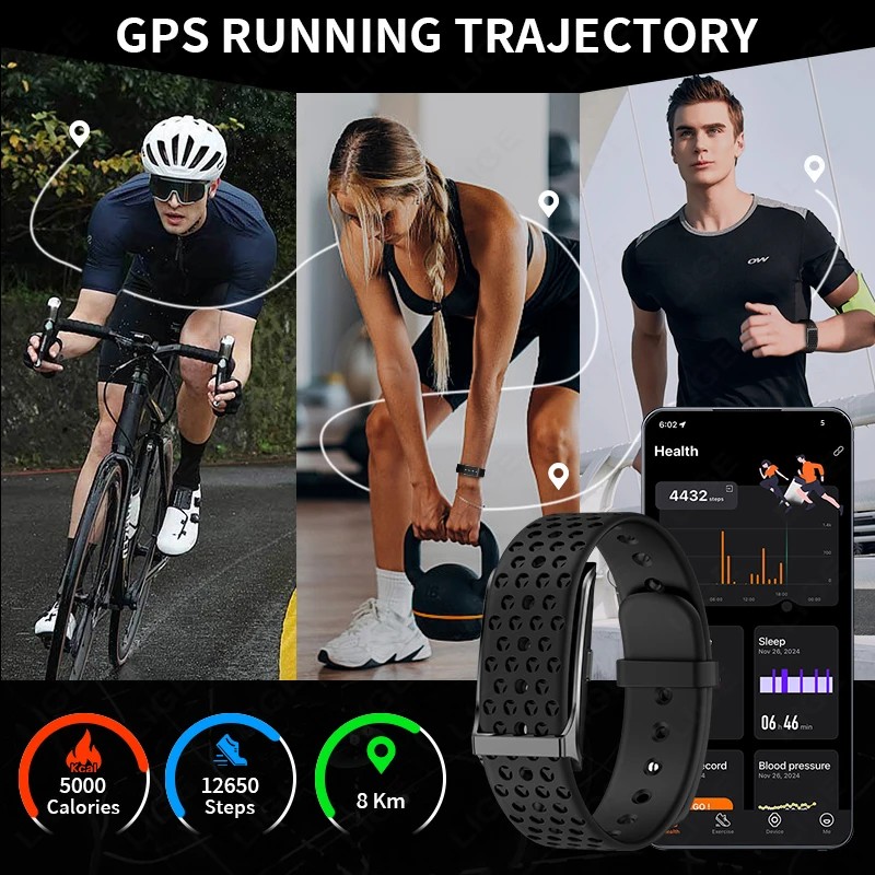 LIGE لا شاشة ساعة ذكية الصحة أ - مراجعة Smartwatch Latest Watches For Women وسعره
