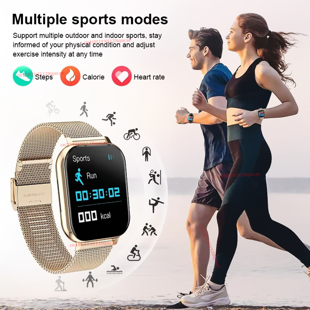 أحدث ساعة ذكية بتصميم عصري مطو - مراجعة Smartwatch Latest Watches For Women وسعره