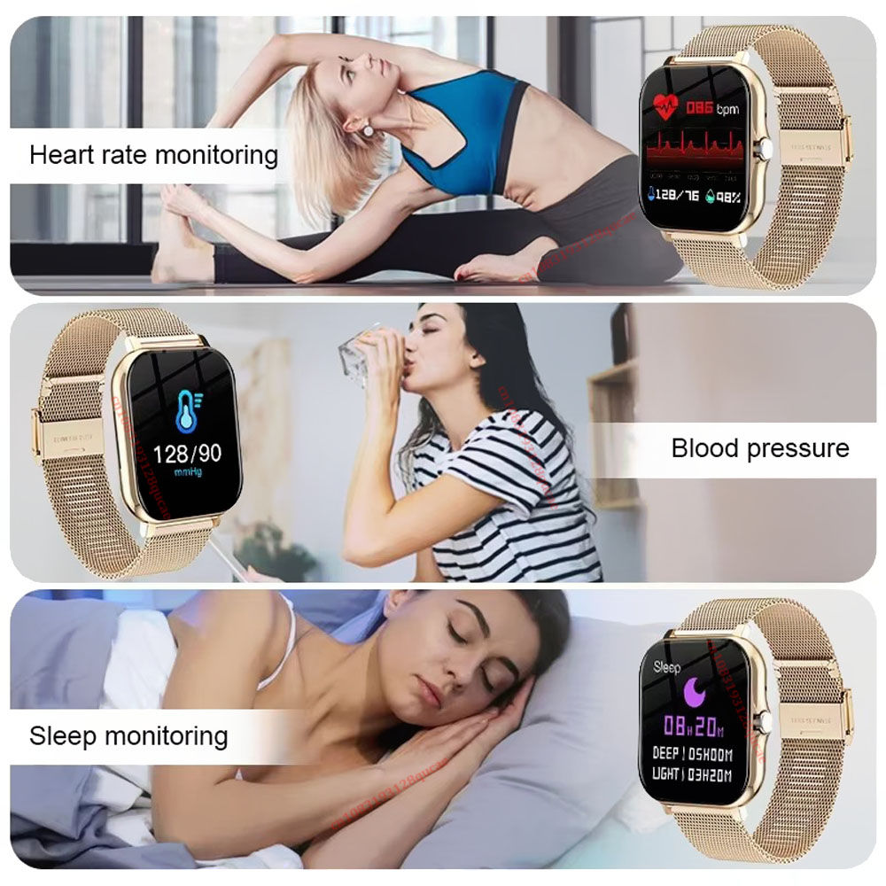 أحدث ساعة ذكية بتصميم عصري مطو - مراجعة Smartwatch Latest Watches For Women وسعره