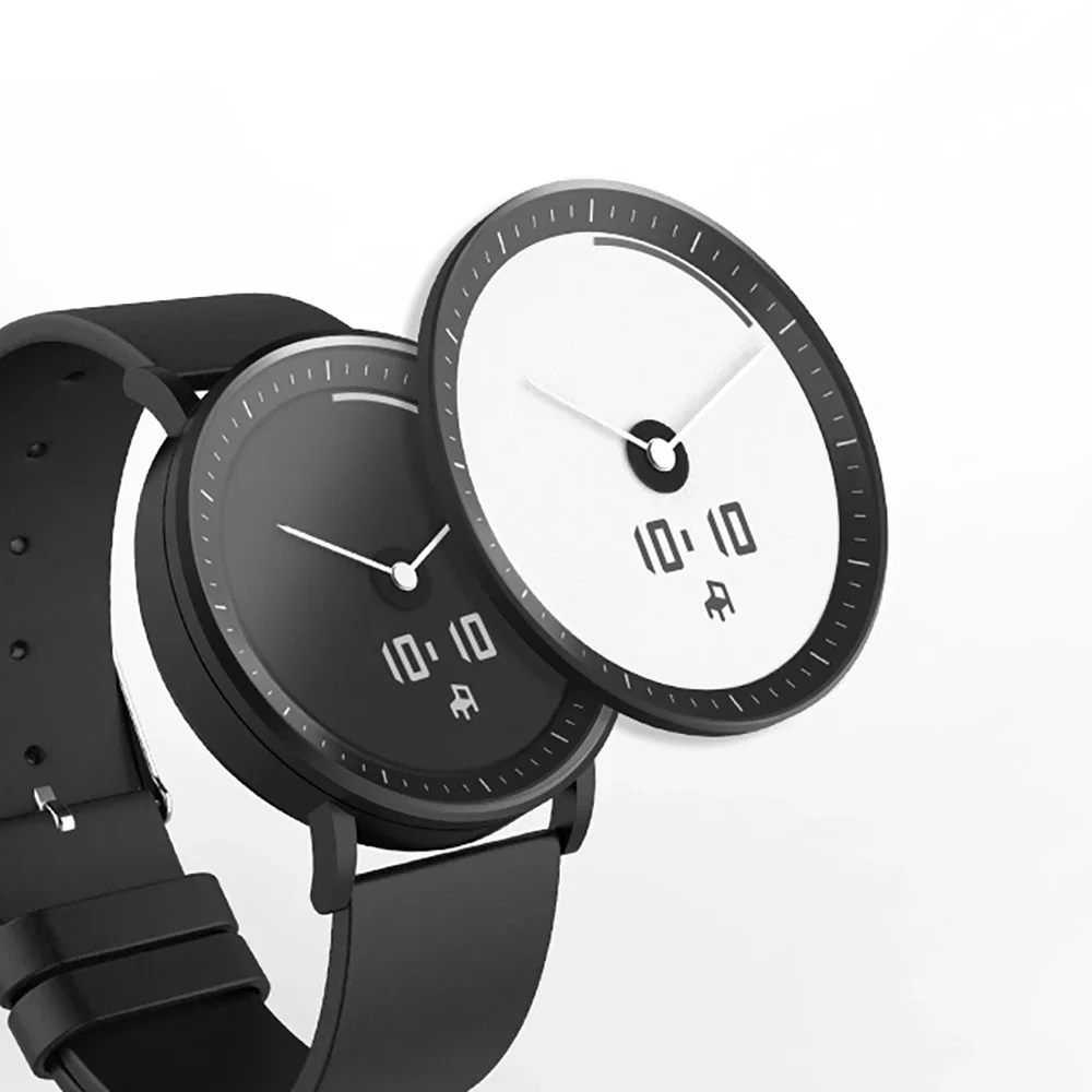 أول حركة كوارتز عالمية هجينة E - مراجعة Hybrid Smartwatch وسعره