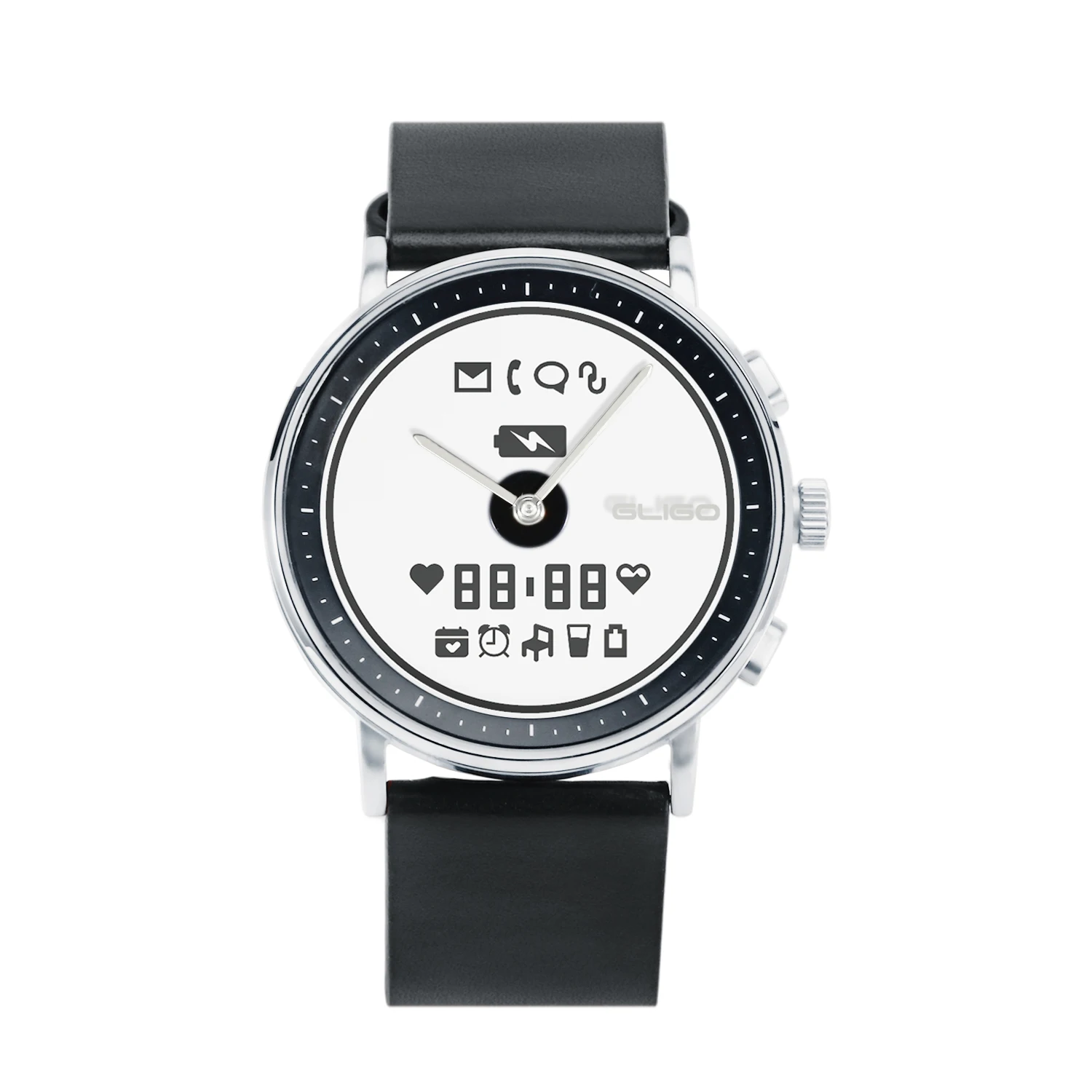 أول حركة كوارتز عالمية هجينة E - مراجعة Hybrid Smartwatch وسعره