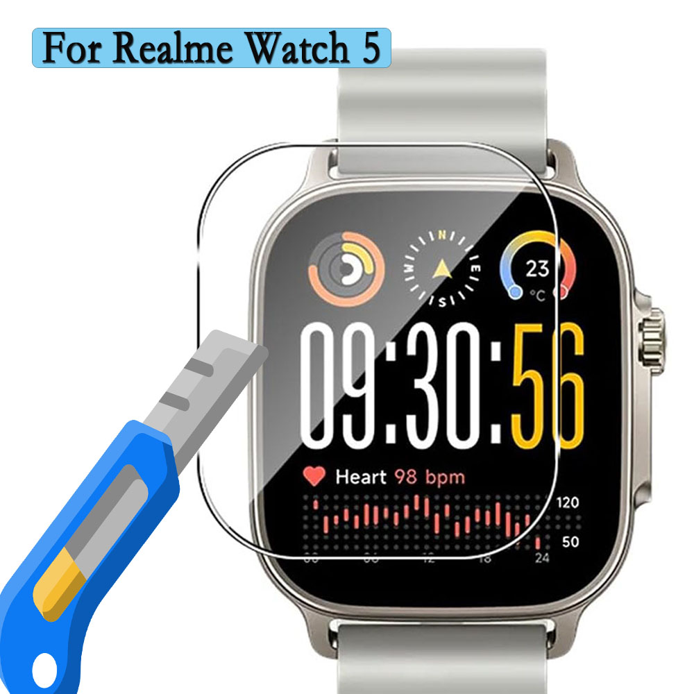 لساعة Realme 5 أفلام من الزجاج - مراجعة Watch S Realme وسعره
