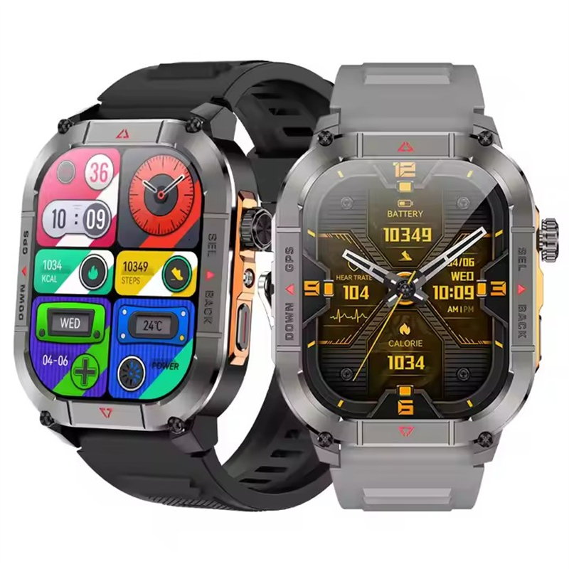 جديد HK84 الرجال ساعة ذكية AMO - مراجعة Smartwatch Digital Watches For Men وسعره