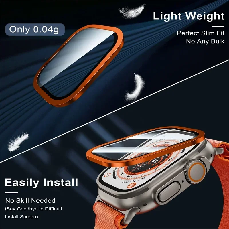 2 قطعة الزجاج المقسى لساعة أبل - مراجعة Apple Watch Band وسعره