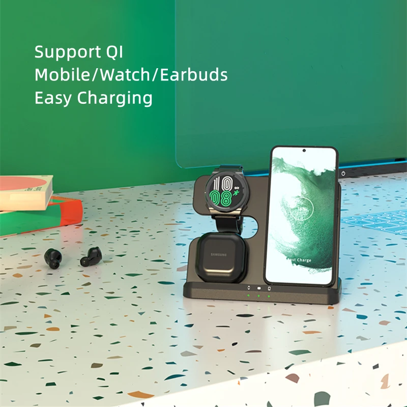 شاحن 3 في 1 لساعة سامسونج جالا - مراجعة Smartwatch Phone Watches وسعره