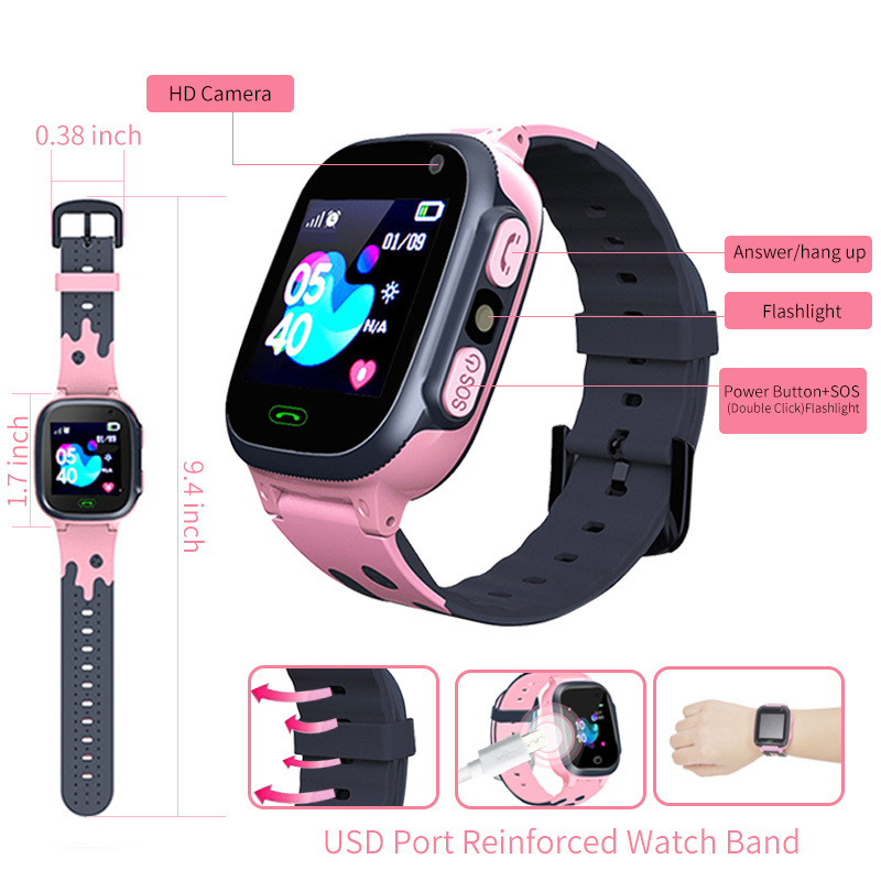 ساعة ذكية للأطفال مقاومة للماء - مراجعة Smartwatch Watches Kids وسعره