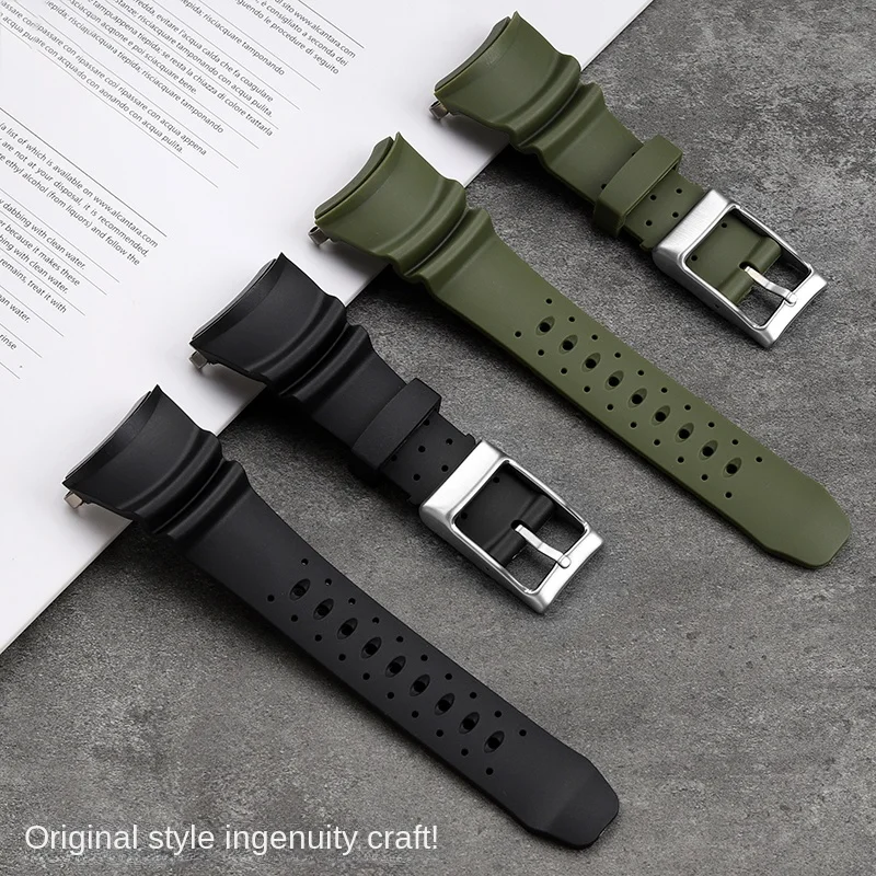 حزام ساعة مطاطي منحني الطرف لس - مراجعة Citizen Watch Promaster وسعره