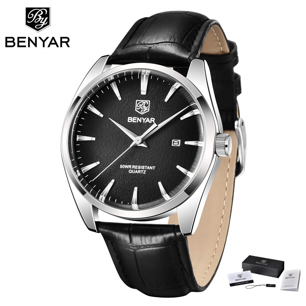 Benyar 5163 أفضل العلامات التج - مراجعة Smartwatch Watches For Men Brands وسعره