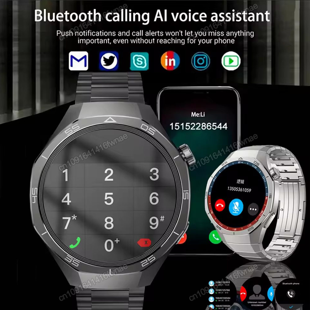 ساعة ذكية جديدة 5 برو بشاشة AM - مراجعة Smartwatch Sports Watches For Women وسعره