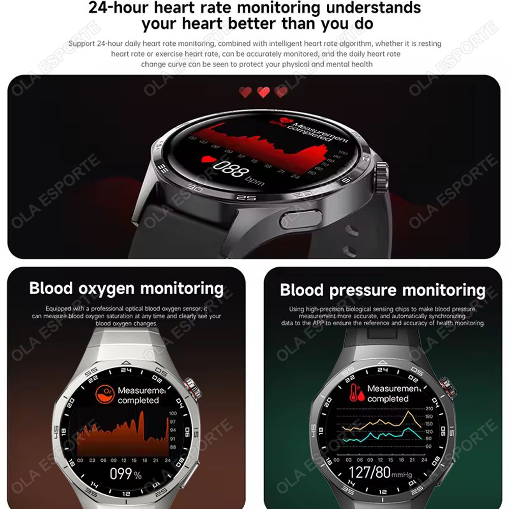ساعة ذكية جديدة 5 برو بشاشة AM - مراجعة Smartwatch Sports Watches For Women وسعره