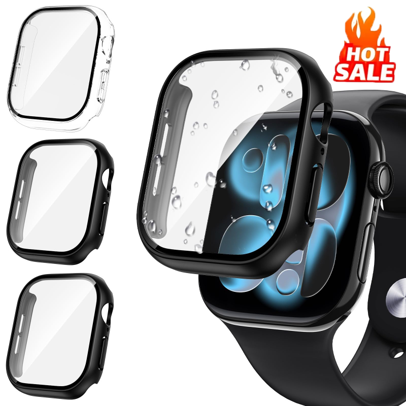 3 قطعة زجاج + غطاء لساعة أبل 4 - مراجعة Apple Watch Band وسعره