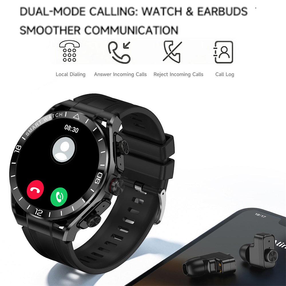 ساعة ذكية 1.52 بوصة 2 في 1 مع  - مراجعة Smartwatch Noise Watches وسعره