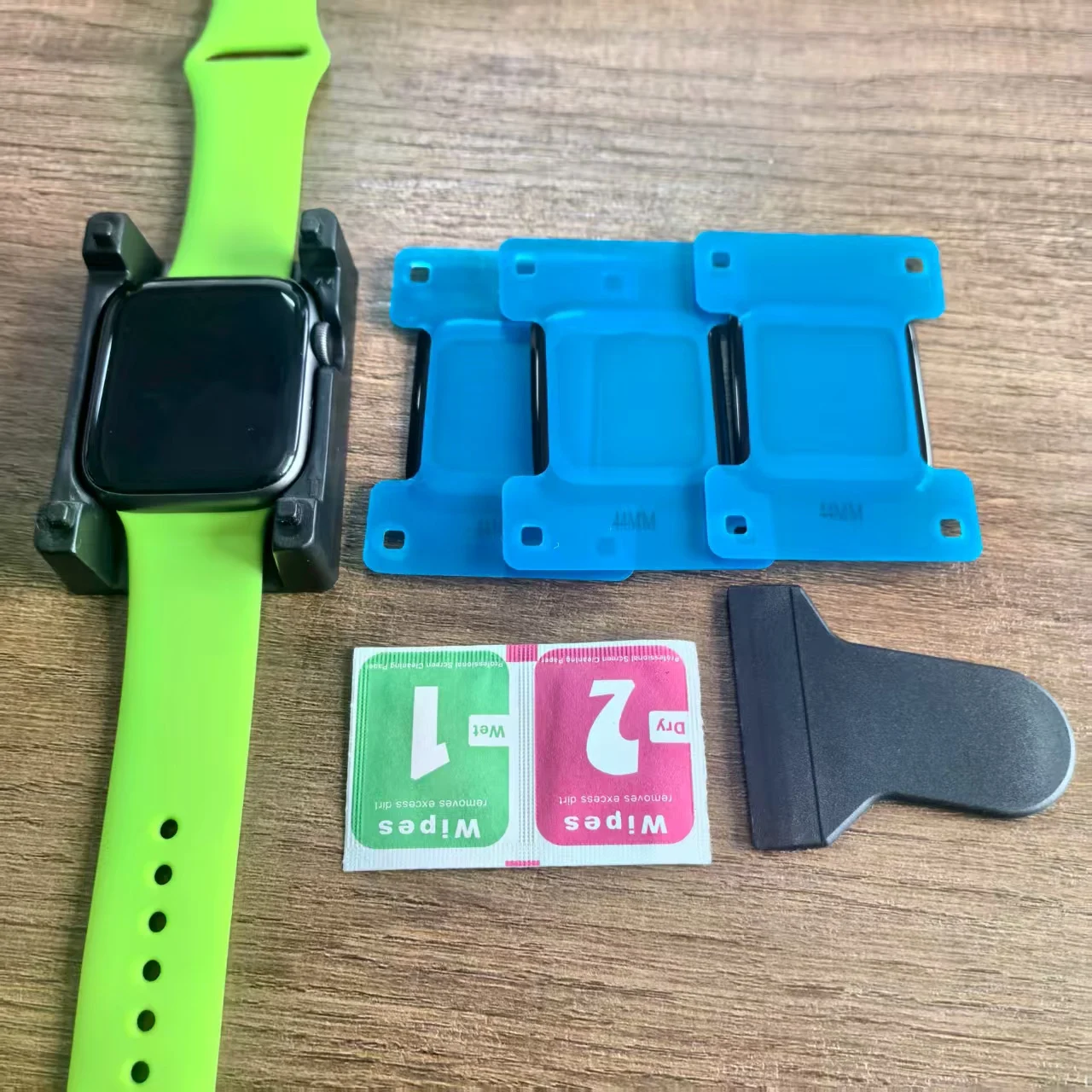 1-5 قطعة الزجاج لسلسلة ساعات أ - مراجعة Apple Watch Band وسعره