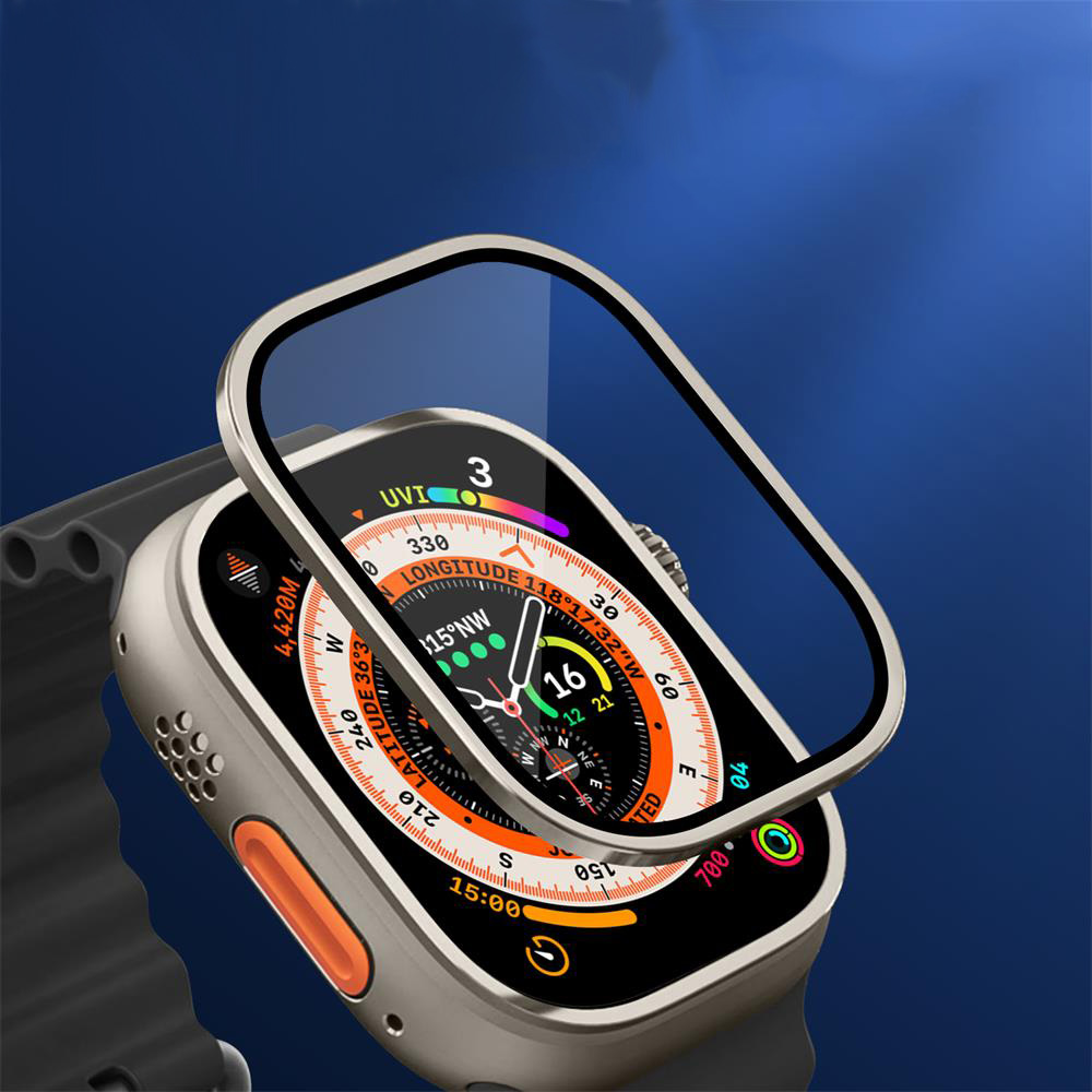 مصد معدني + زجاج مقسى لساعة أب - مراجعة Apple Watch Band وسعره