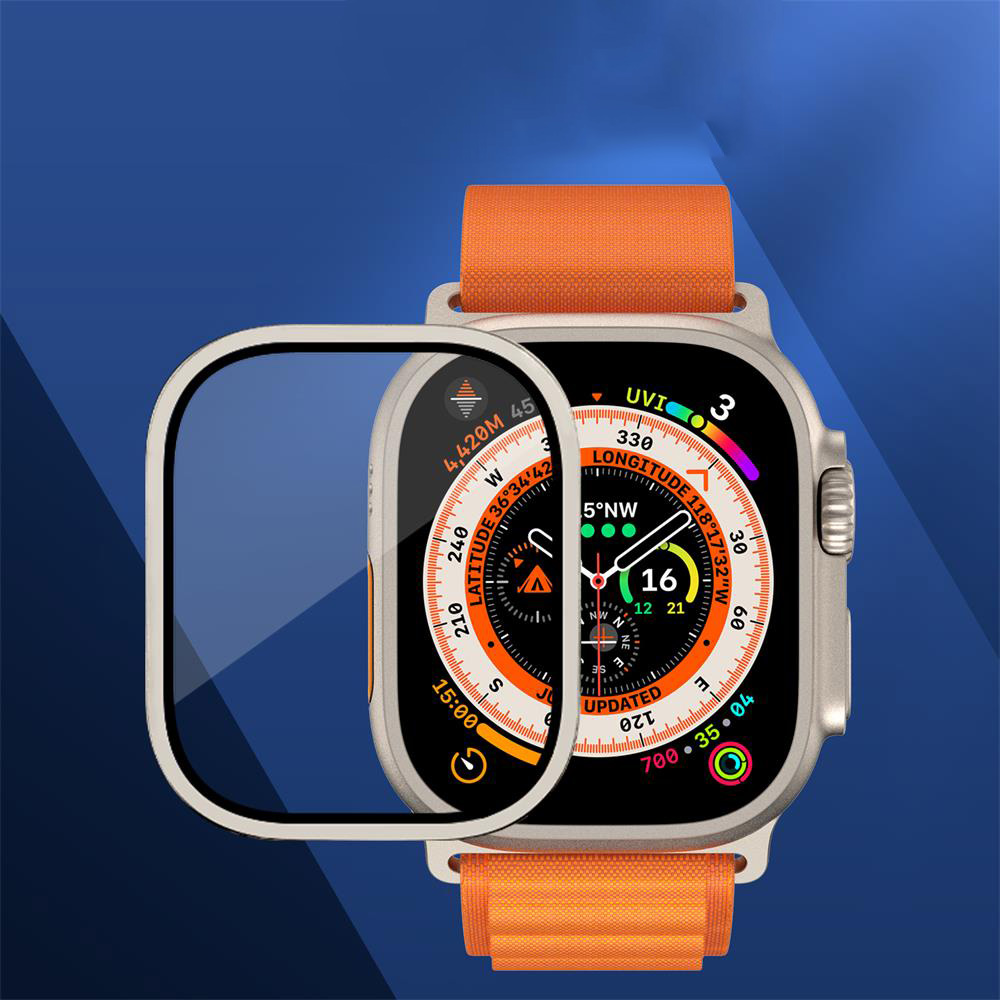 مصد معدني + زجاج مقسى لساعة أب - مراجعة Apple Watch Band وسعره