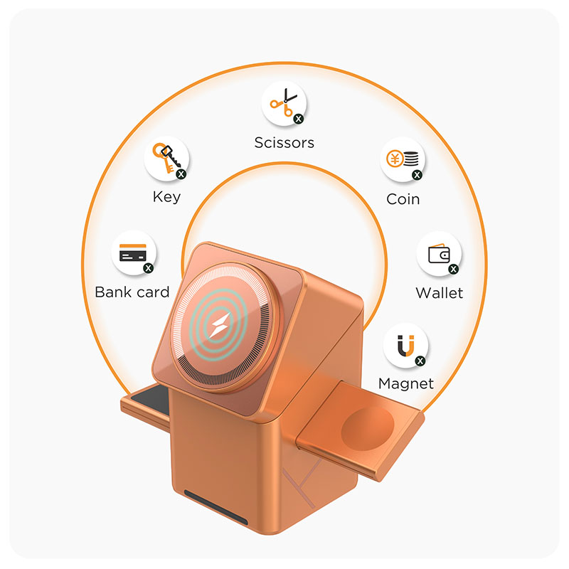 حامل شحن لاسلكي سريع للهاتف بت - مراجعة Smartwatch Phone Watches وسعره