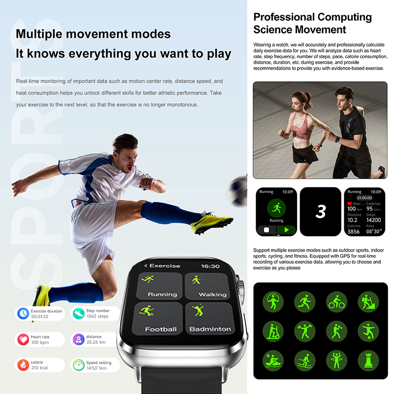 ساعة ذكية جديدة لعام 2026 من س - مراجعة Smartwatch Sports Watches For Women وسعره