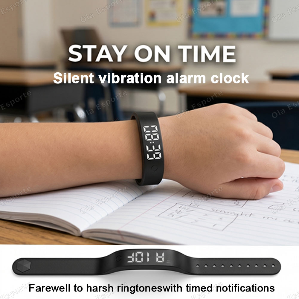 ساعة منبه بالاهتزاز للنوم العم - مراجعة Smartwatch Watches Price وسعره