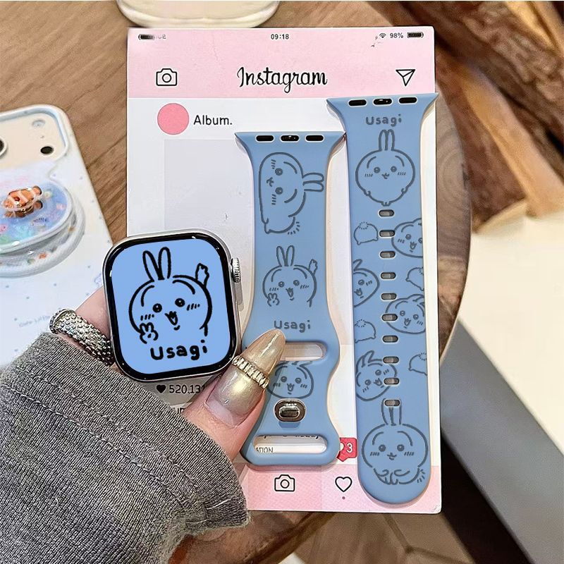 حزام ساعة أنيمي تشييكاوا أوساج - مراجعة Apple Watch Band وسعره