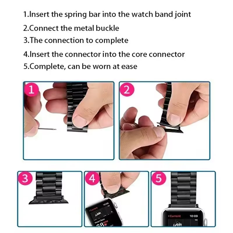 موصل حزام الساعات لساعة أبل ال - مراجعة Apple Watch Band وسعره