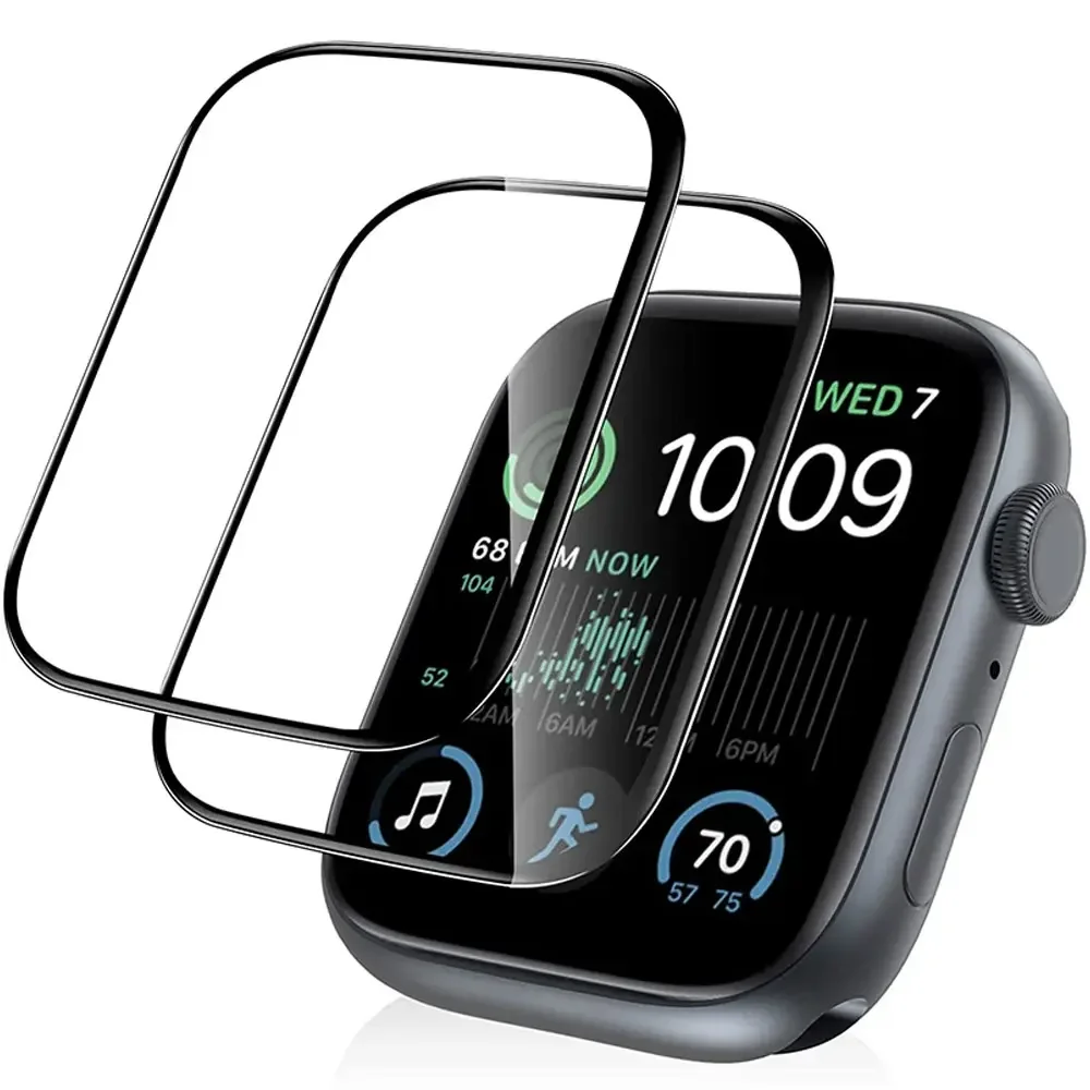 واقي شاشة منحني كامل لساعة أبل - مراجعة Apple Watch Band وسعره