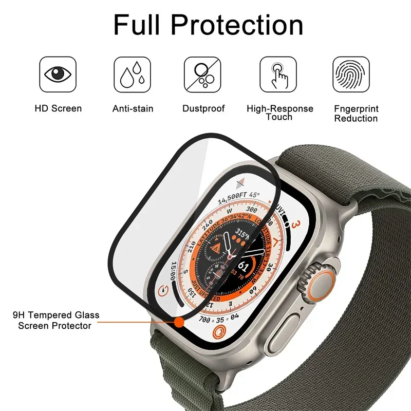 واقي شاشة منحني كامل لساعة أبل - مراجعة Apple Watch Band وسعره