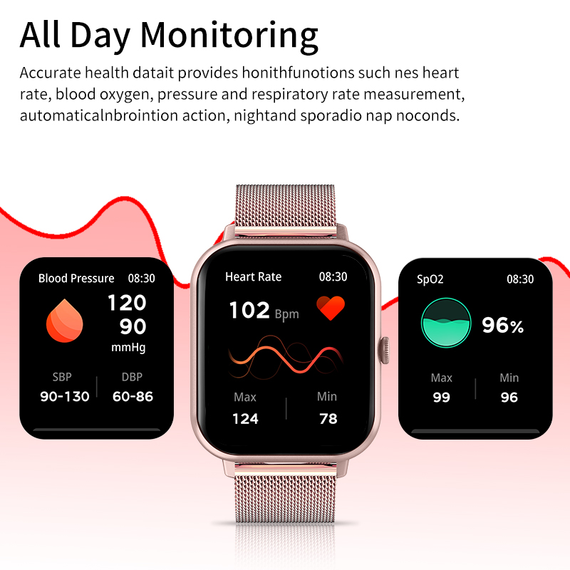 LIGE النساء Smartwatch بلوتوث  - مراجعة Smartwatch Watch Whatsapp وسعره