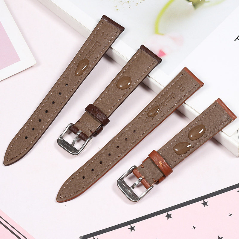 حزام ساعة من الجلد الطبيعي لـ  - مراجعة Smartwatch Purple Watches For Women وسعره