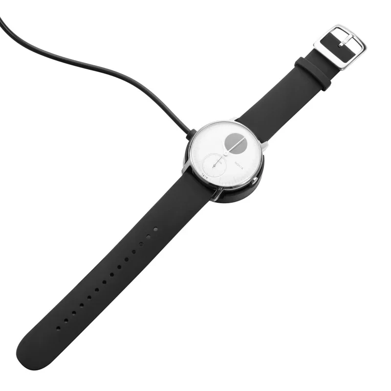 كابل شحن سريع USB مع قاعدة شحن - مراجعة Hybrid Smartwatch وسعره